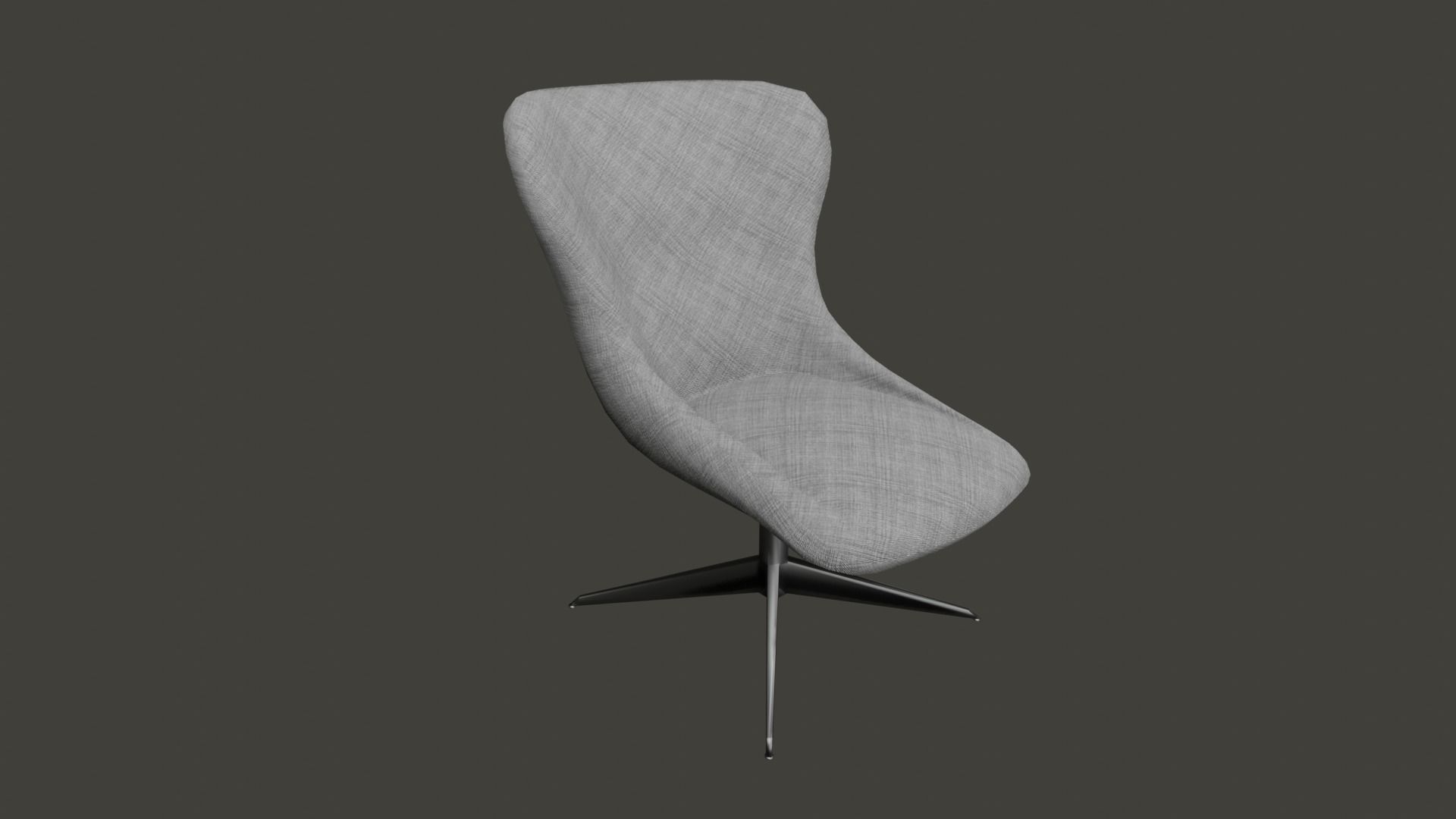 MODERN OFFICE FURNITURE 3D MODEL LOW-POLY AND PBR Low-poly 3D model_8