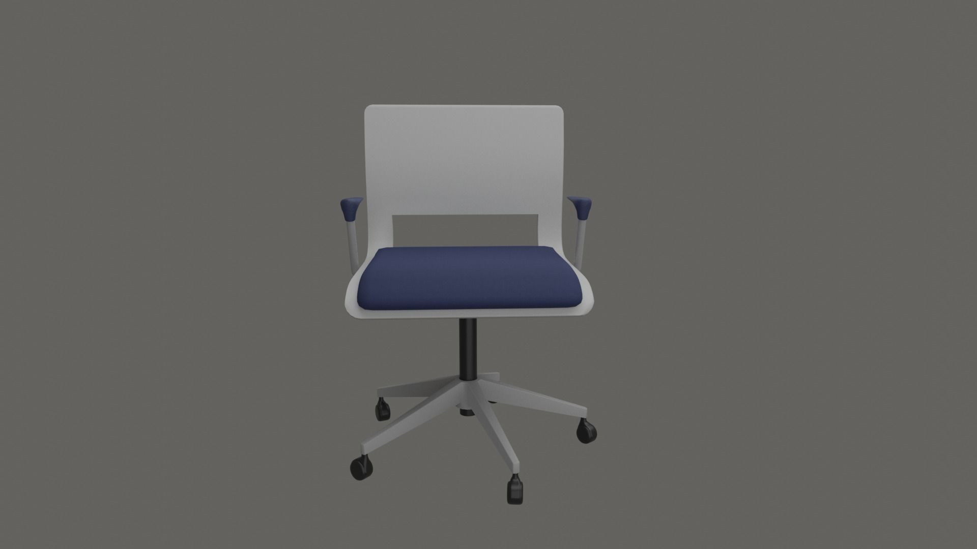 MODERN OFFICE FURNITURE 3D MODEL LOW-POLY AND PBR Low-poly 3D model_25