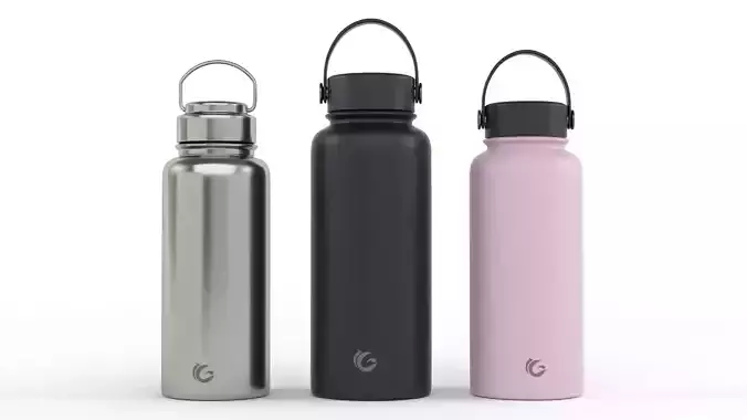 Water Bottle 3D model