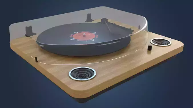 Wooden Turntable