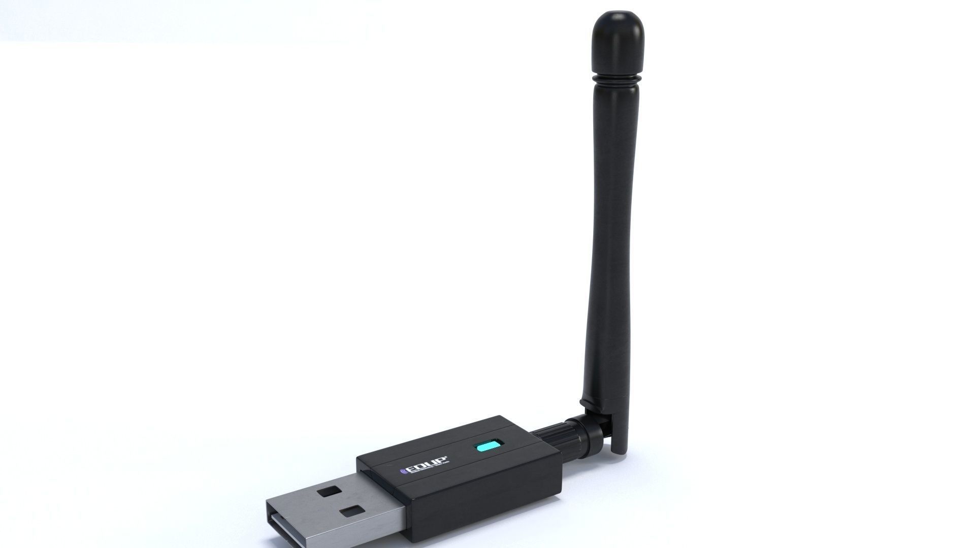 wireless usb wifi adapter dual device 3D 3D model_2