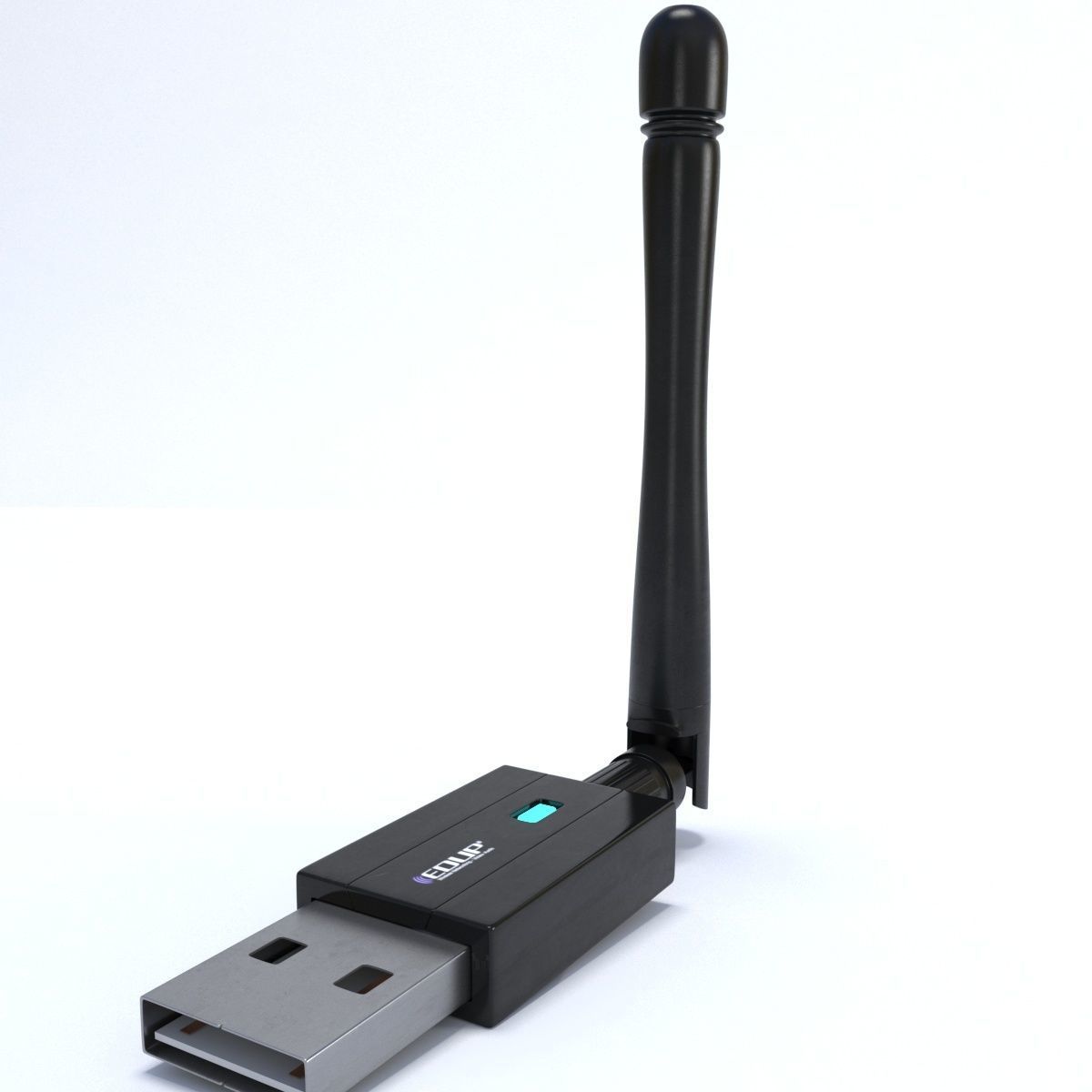 wireless usb wifi adapter dual device 3D 3D model_5
