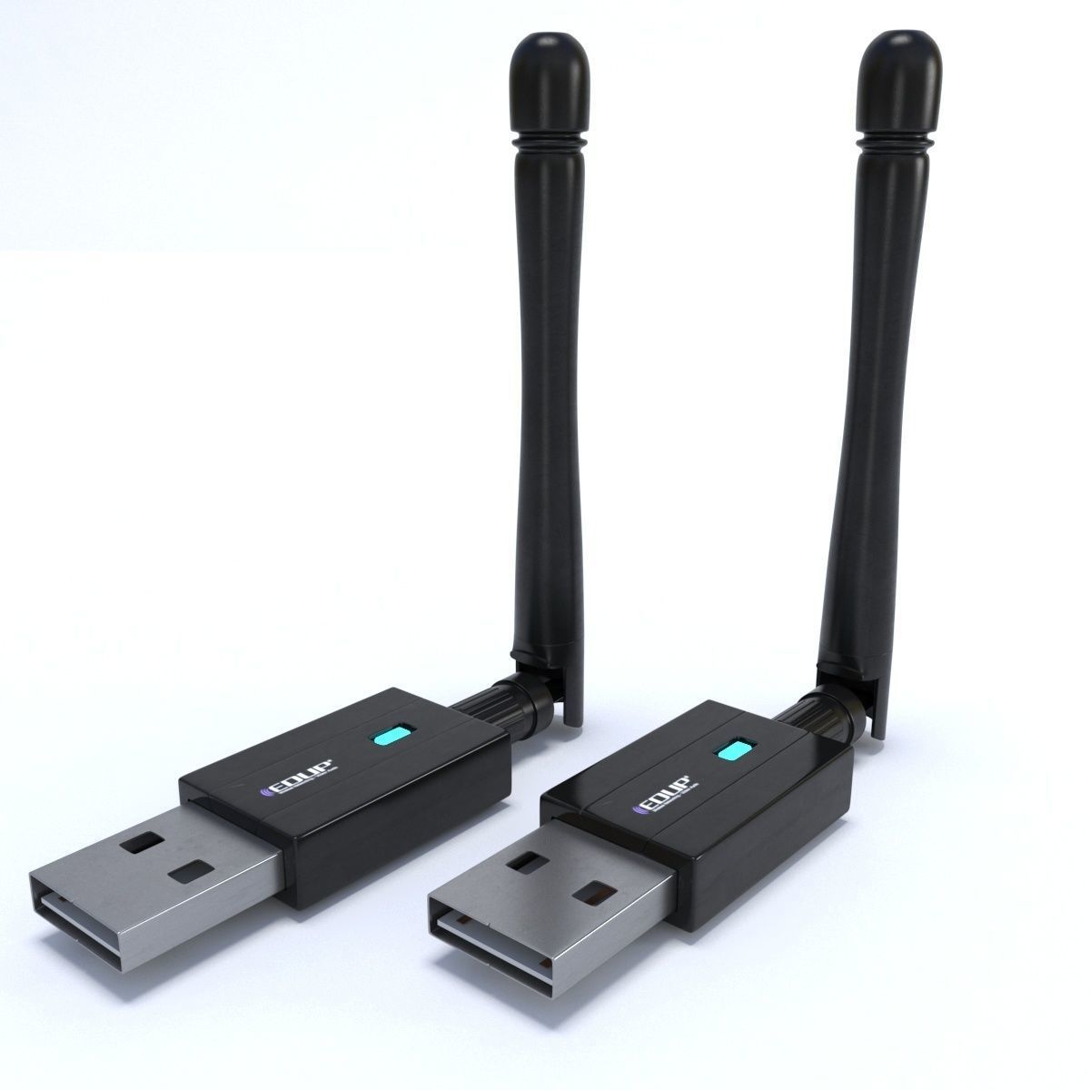 wireless usb wifi adapter dual device 3D 3D model_3