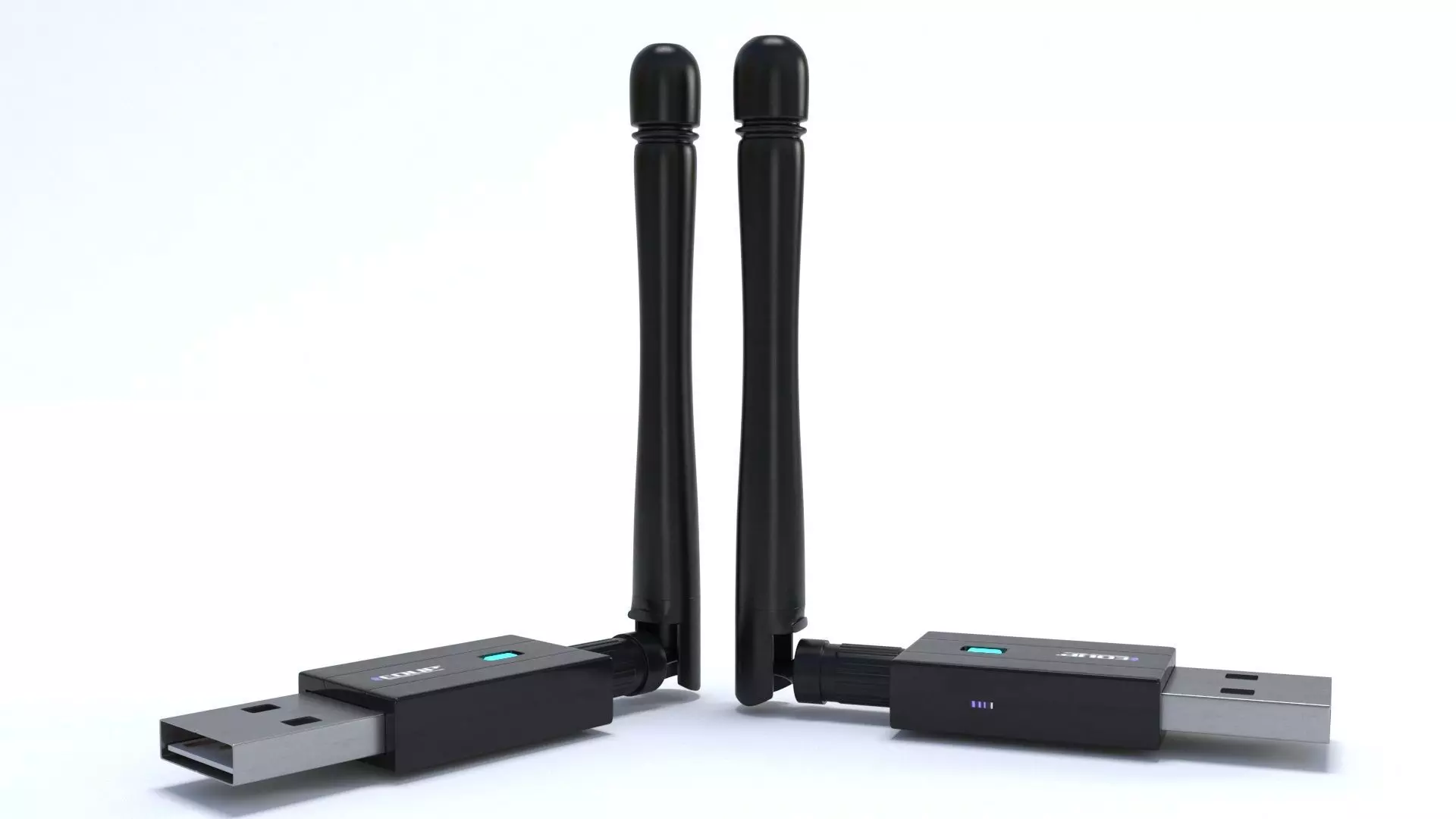 wireless usb wifi adapter dual device 3D 3D model_0