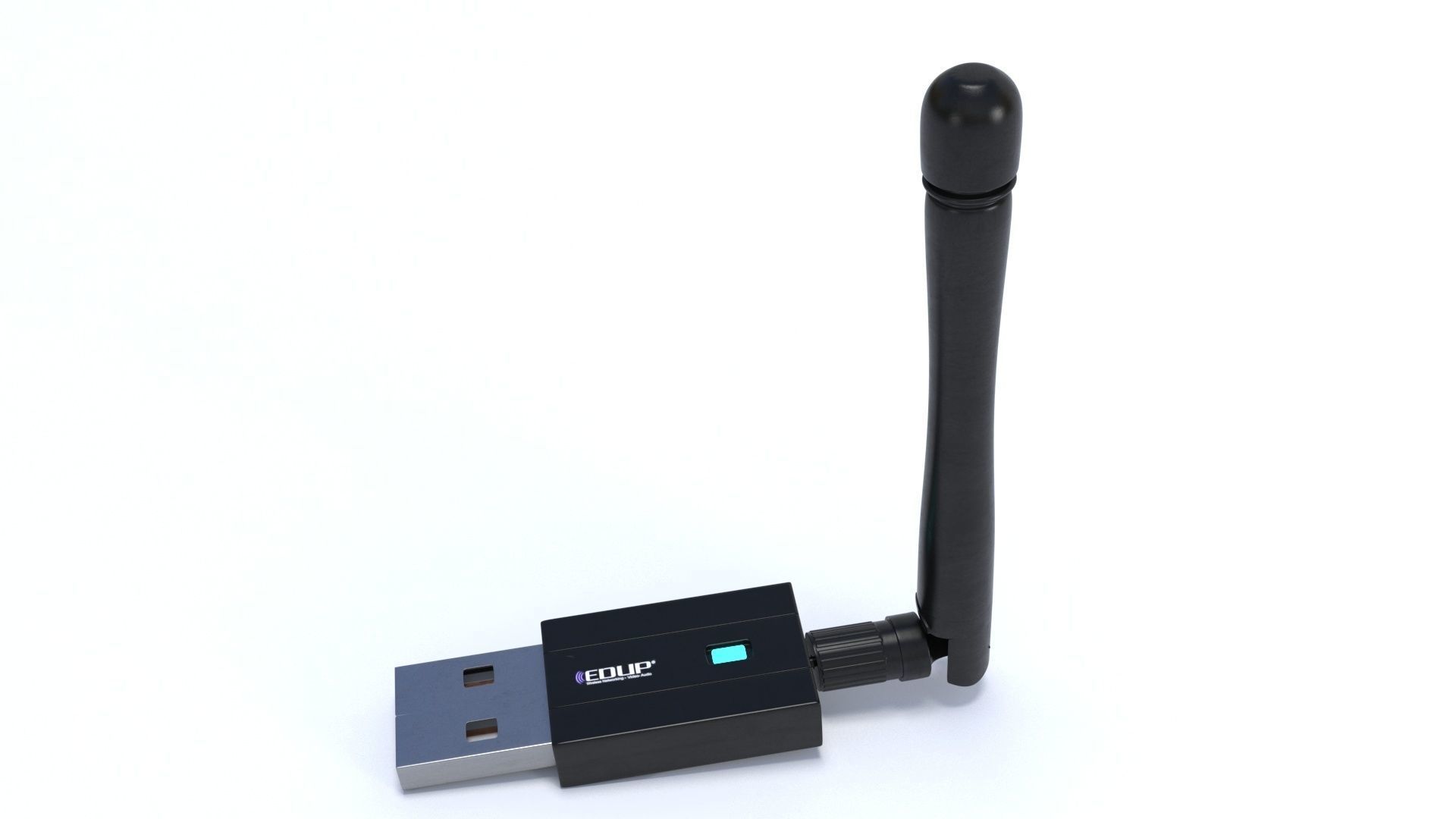 wireless usb wifi adapter dual device 3D 3D model_6