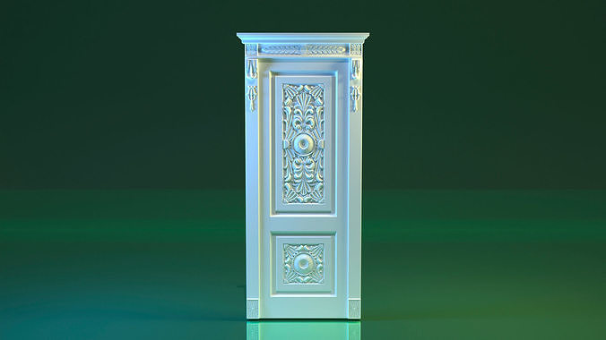 Door 3 for CNC milling machine 3D model