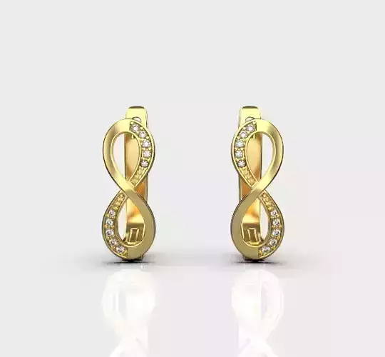 earrings infinity