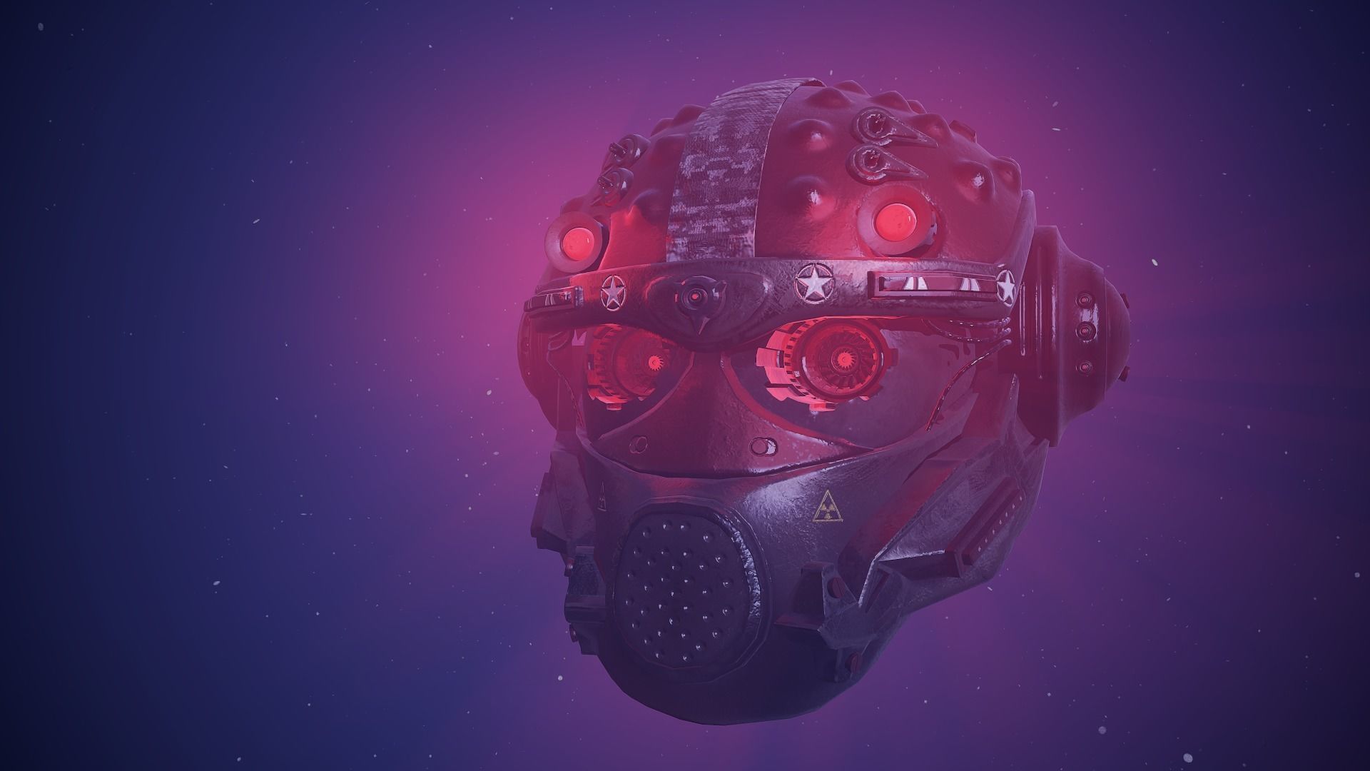 CYBERHEAD space helmet in fortnite Low-poly 3D model_4