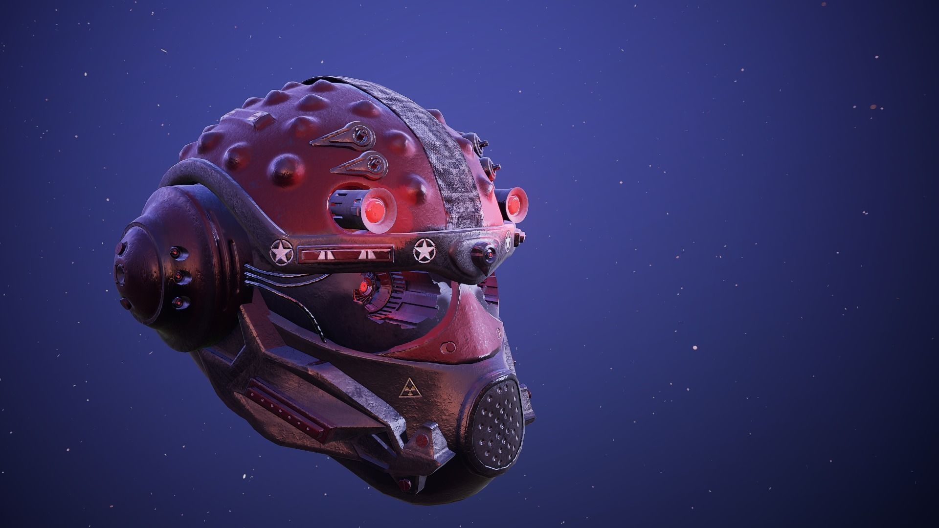CYBERHEAD space helmet in fortnite Low-poly 3D model_6