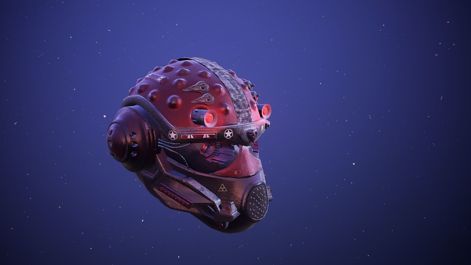 CYBERHEAD space helmet in fortnite Low-poly 3D model_5