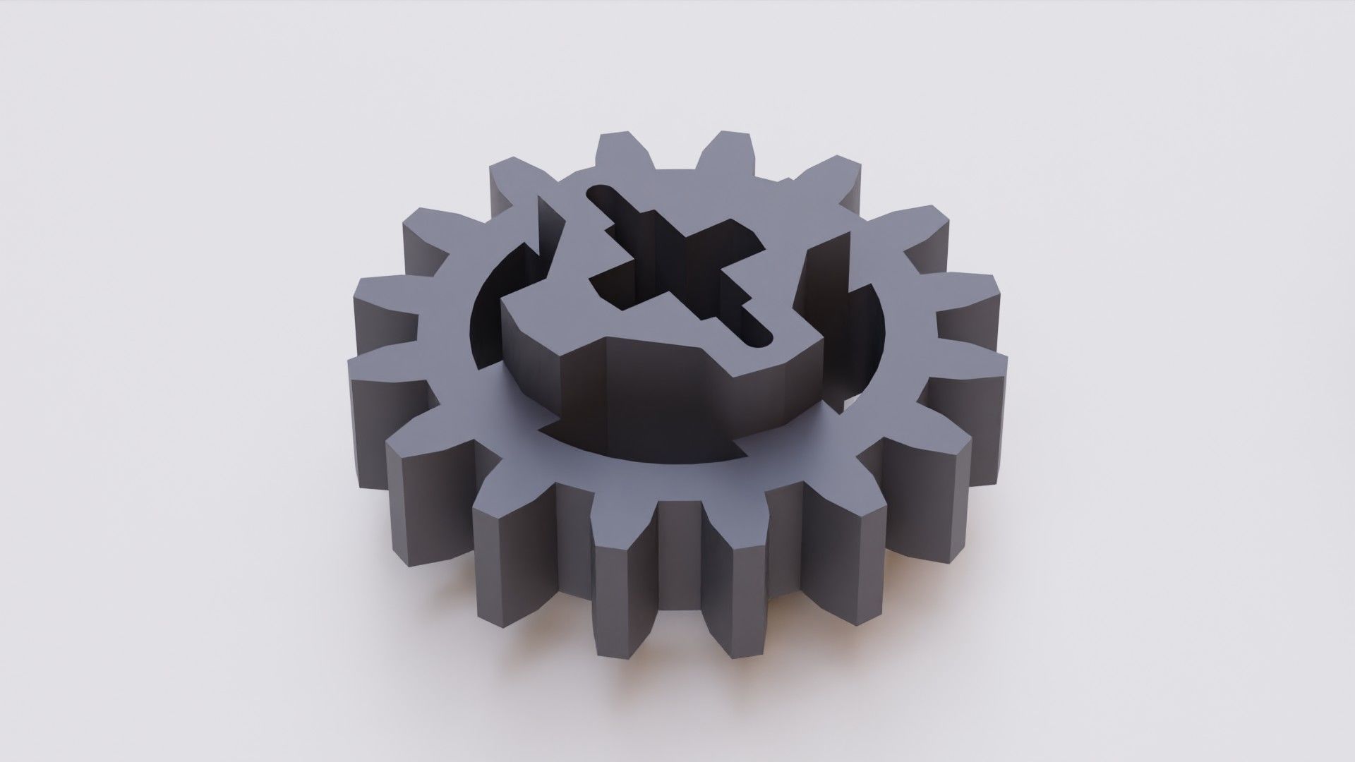 Lego gear collecion 3D print model_6