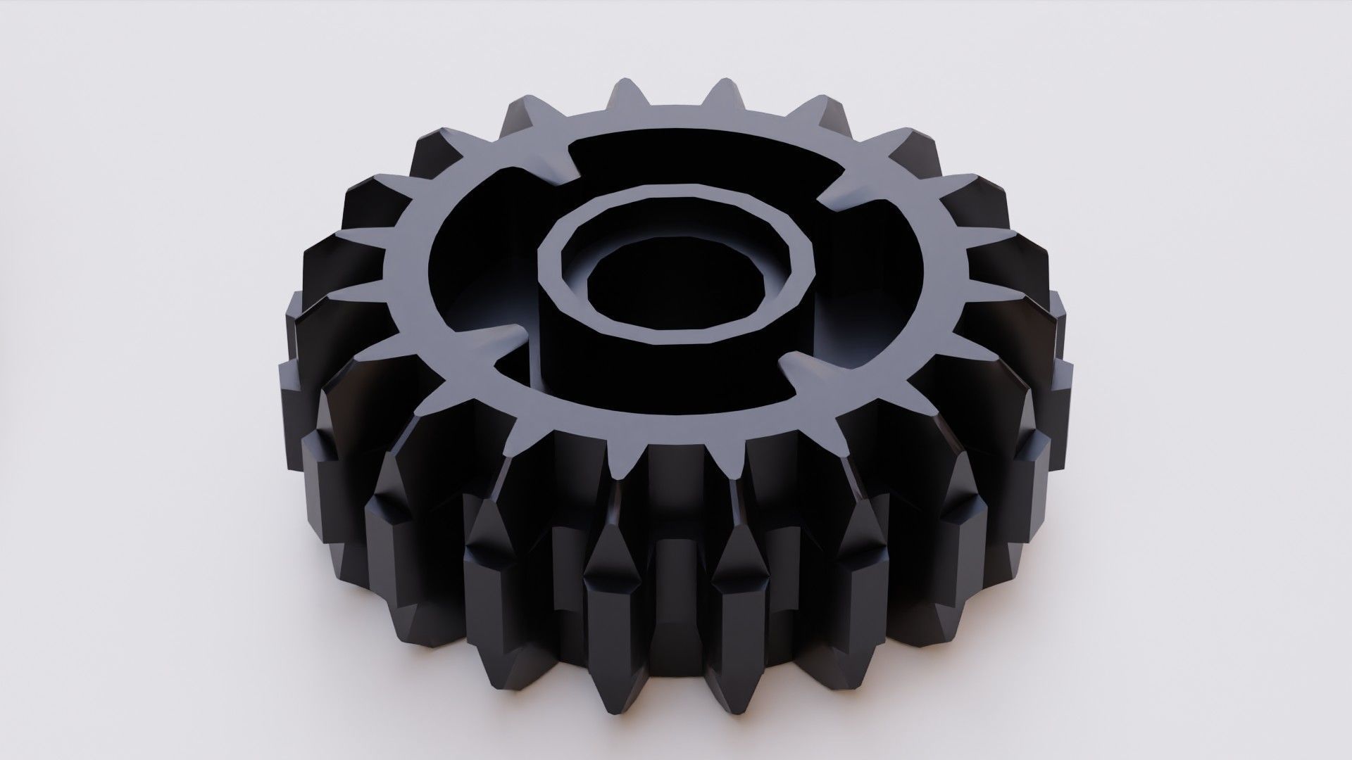 Lego gear collecion 3D print model_12