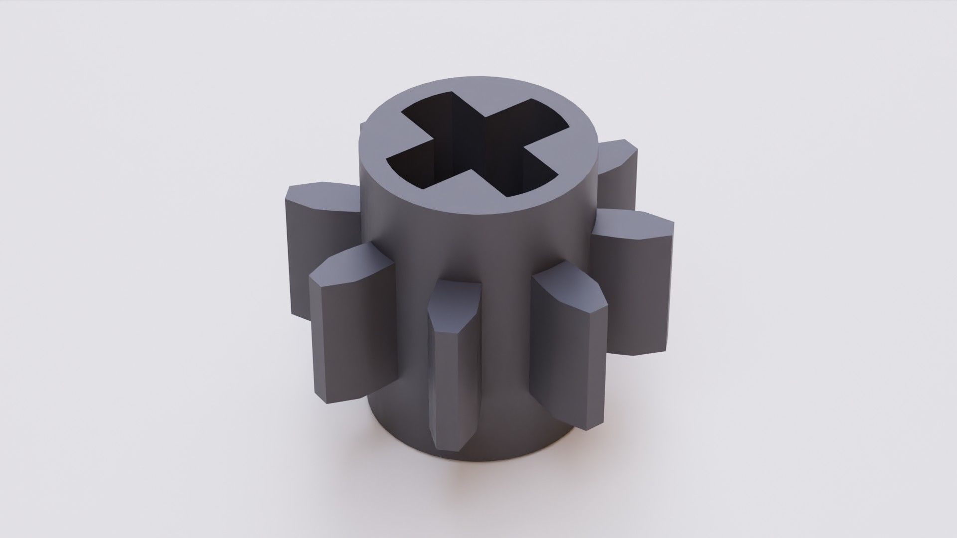 Lego gear collecion 3D print model_16