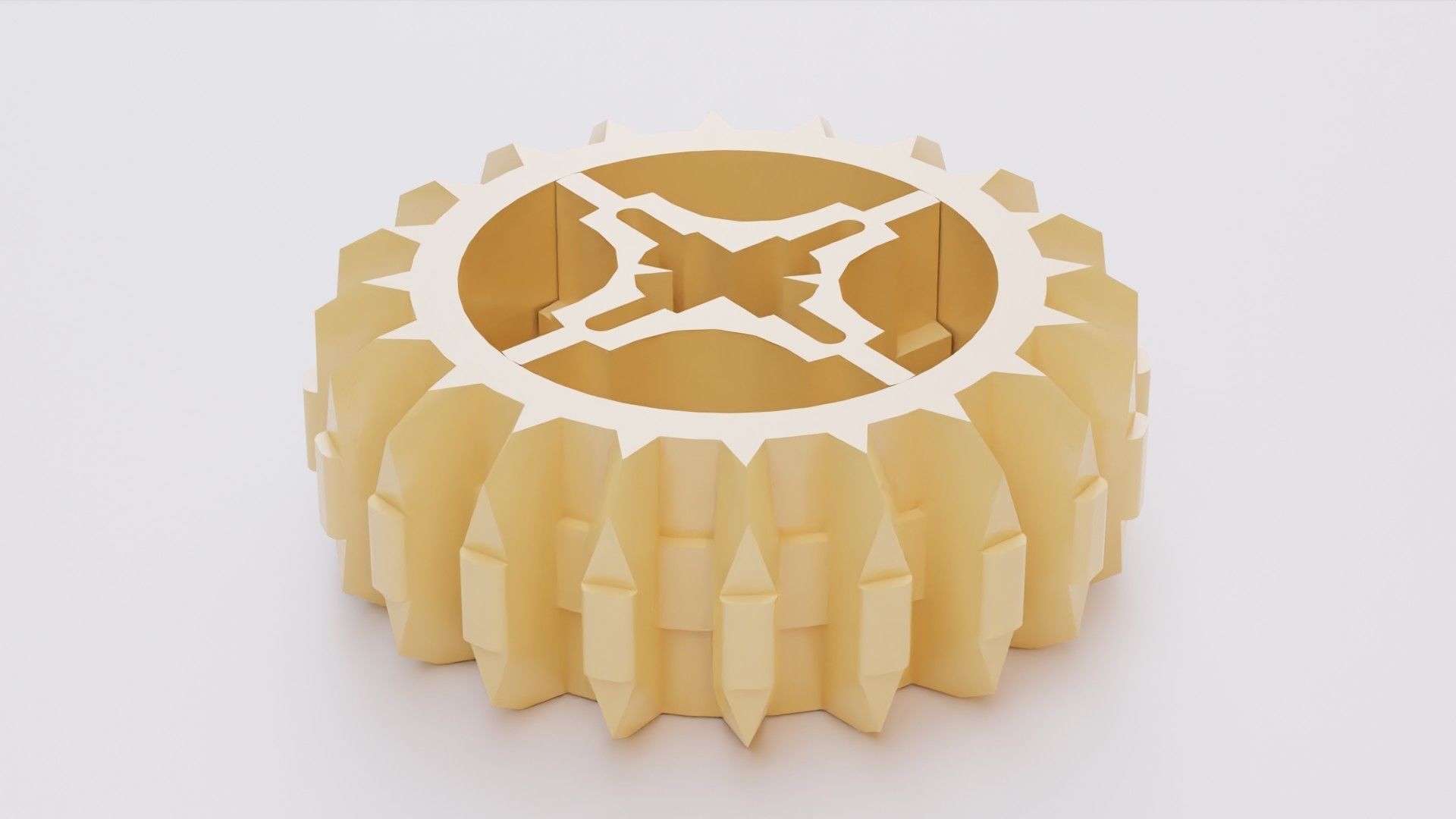 Lego gear collecion 3D print model_25