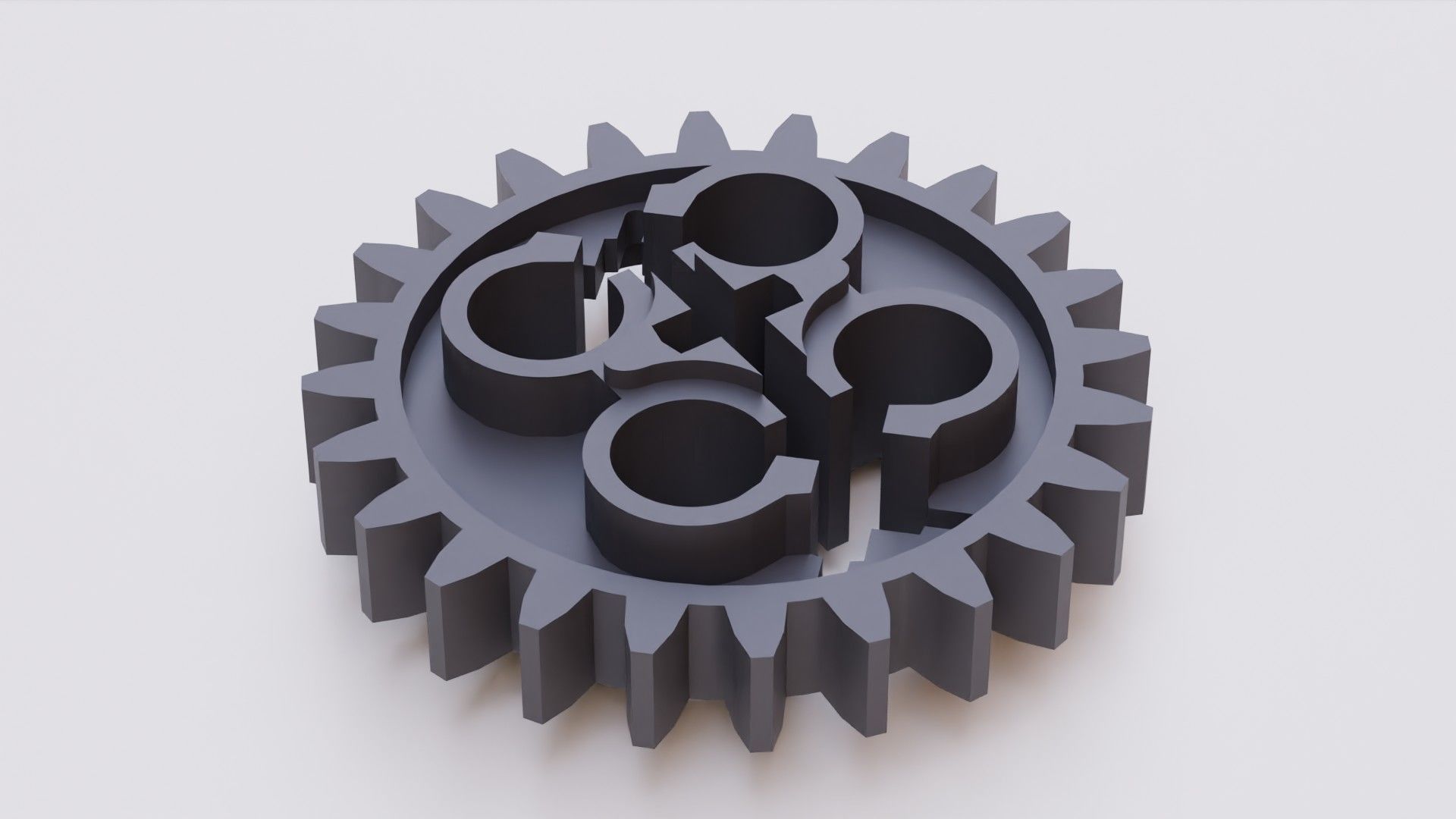 Lego gear collecion 3D print model_4
