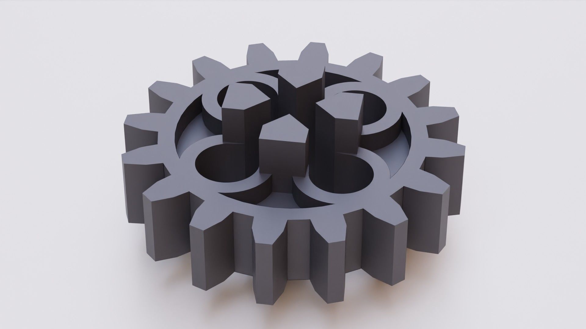 Lego gear collecion 3D print model_11