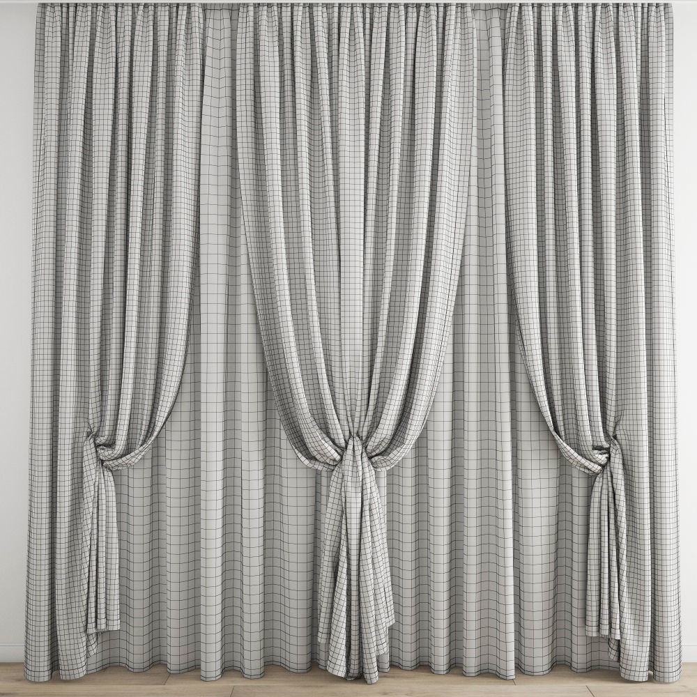 Curtain 312 3D model_3