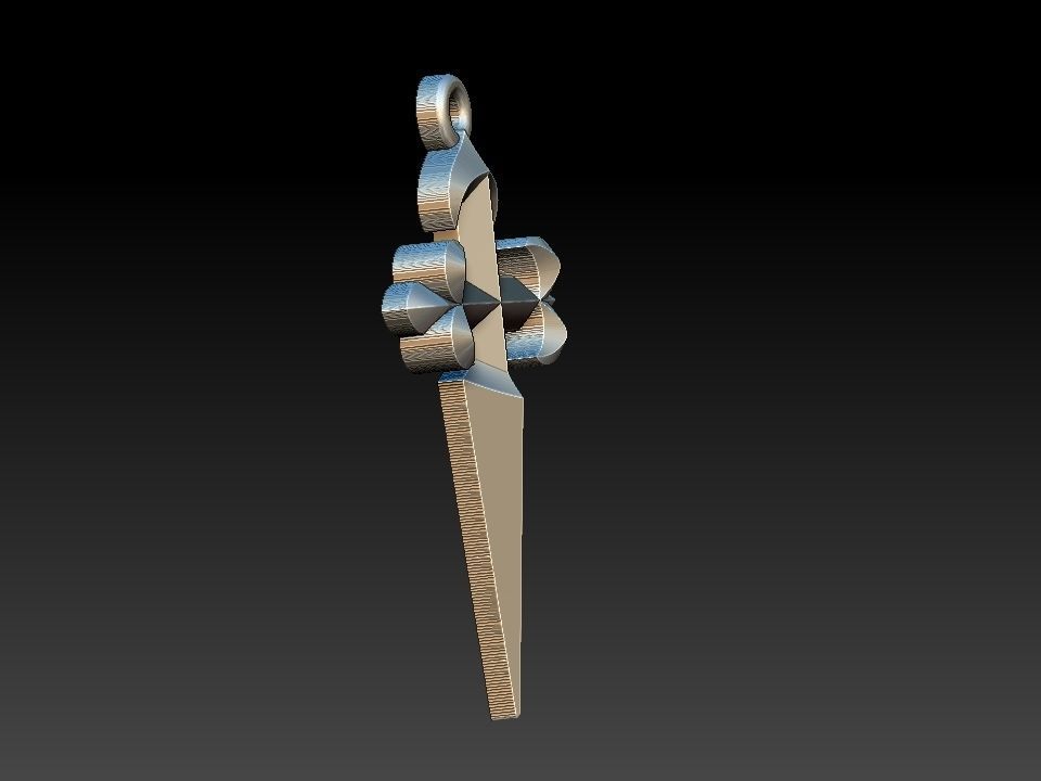 Heraldic Cross  Arautos 3D print model_7