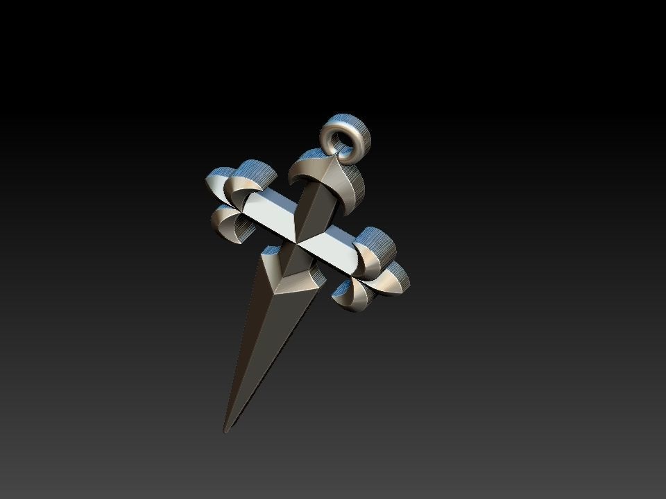 Heraldic Cross  Arautos 3D print model_11