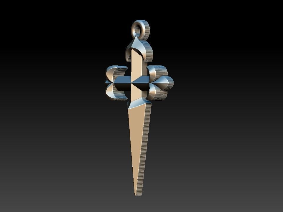 Heraldic Cross  Arautos 3D print model_2