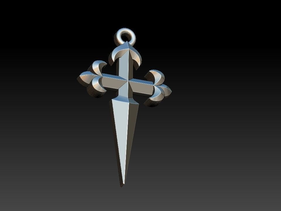 Heraldic Cross  Arautos 3D print model_9