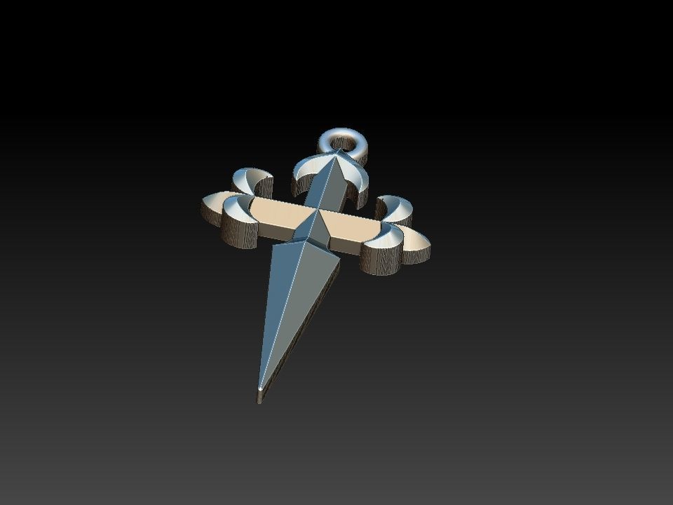 Heraldic Cross  Arautos 3D print model_10