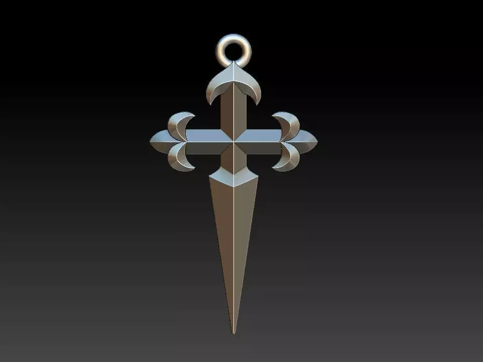 Heraldic Cross  Arautos 3D print model_0