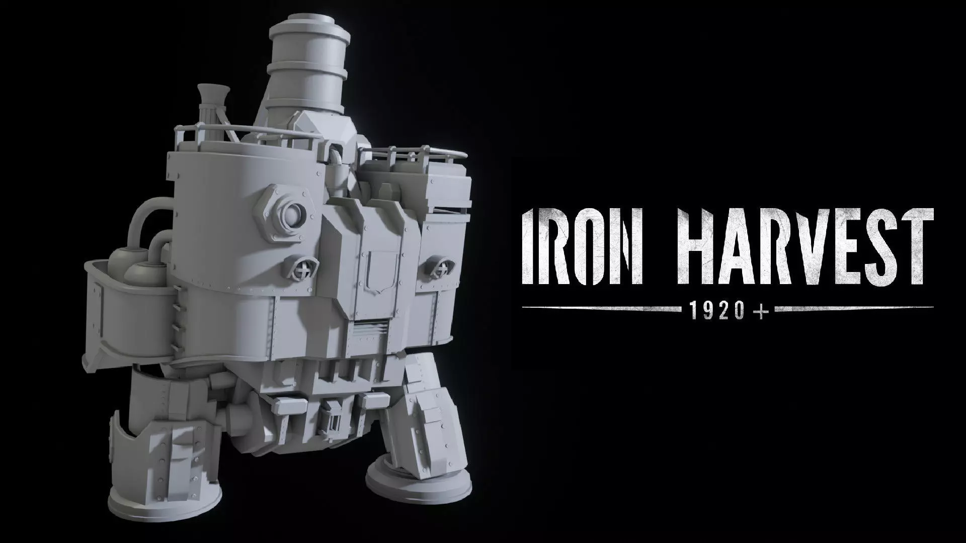 Erlkonig - Iron Harvest Saxony Artillery Mech Free 3D print model_0