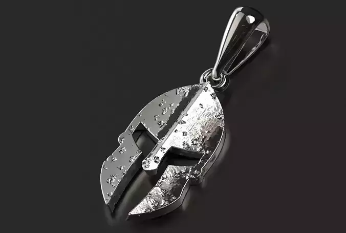 Spartan Helmet Pendant 