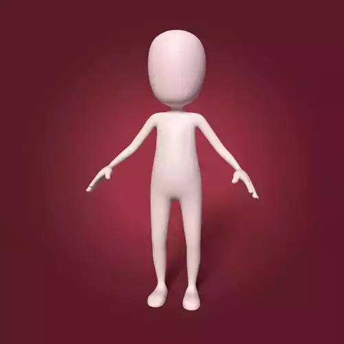 Cartoon Man - Stickman