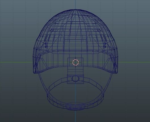 Ballistic Helmet Free low-poly 3D model_4