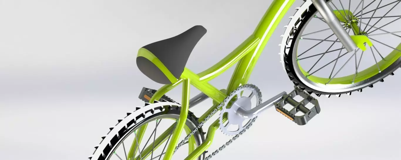 Bike-Bicycle bicycle 3D print model