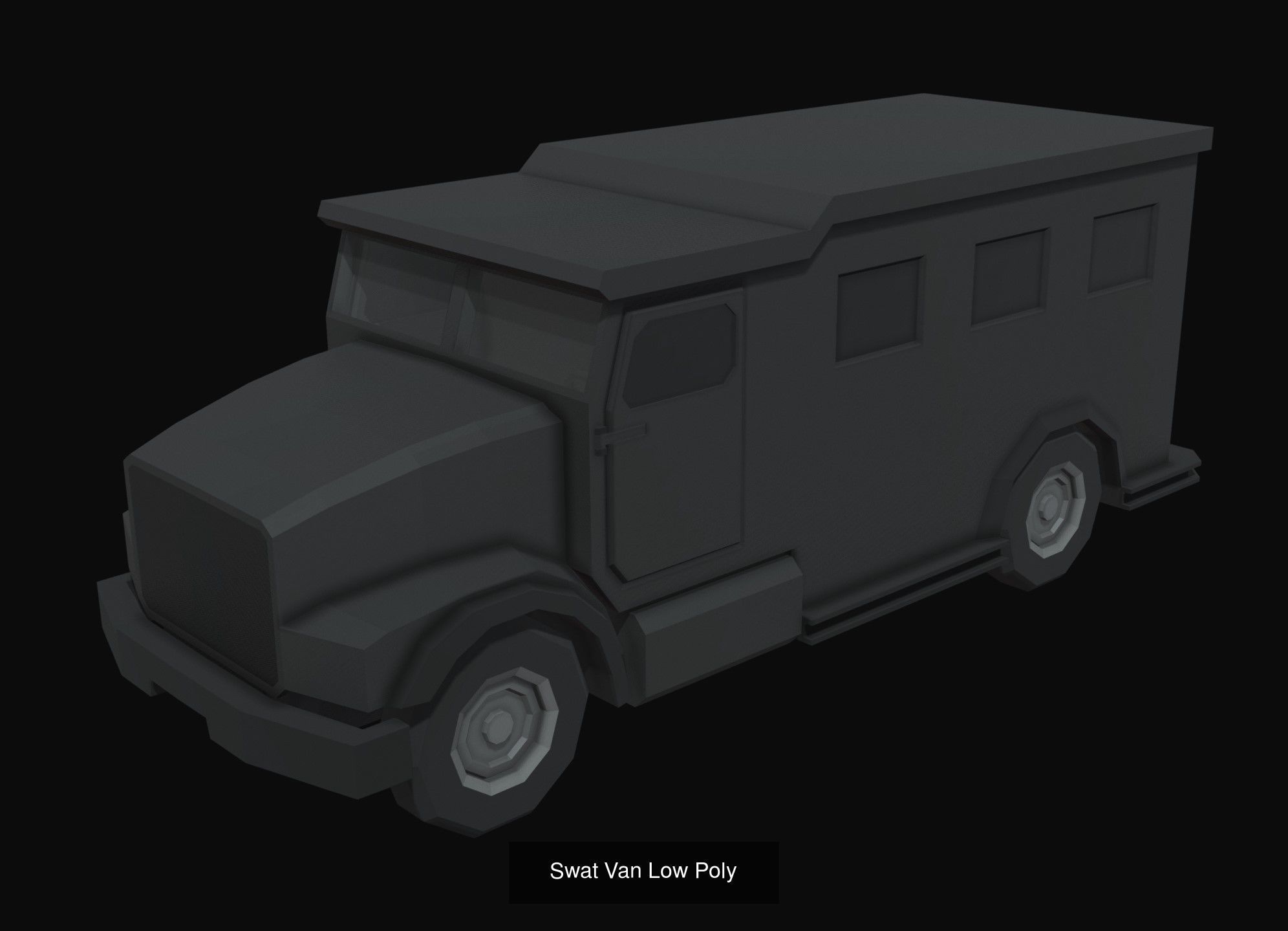 14 Low Poly Cars 3D Model Collection_3