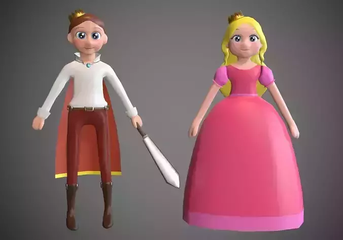 prince and princess couple