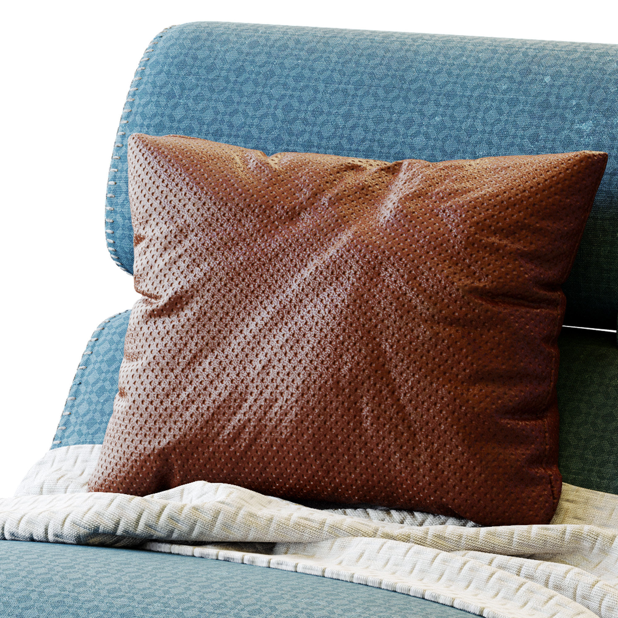 Fauteuil Club By Kave Home 3D model_15