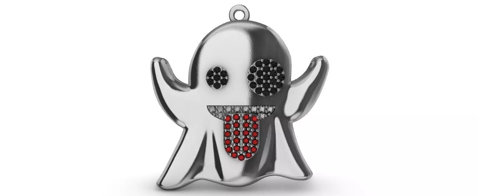 Ghost Emoji 3D print model