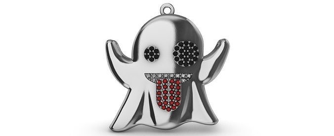 Ghost Emoji 3D print model