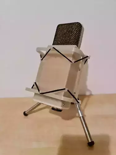 Diy condenser microphone - based diy perks project 3D print model