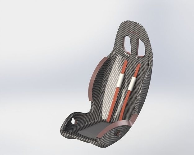 Racing Seat 3D print model