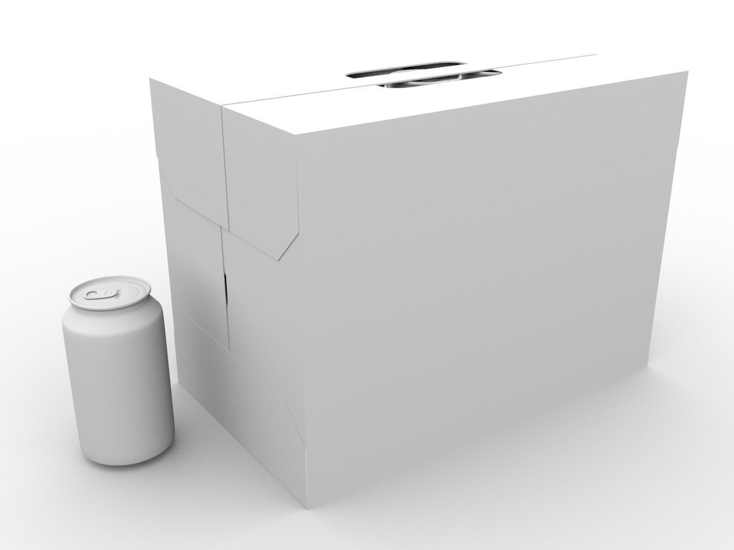 30 Pack Soda Case and Can 3D model_3