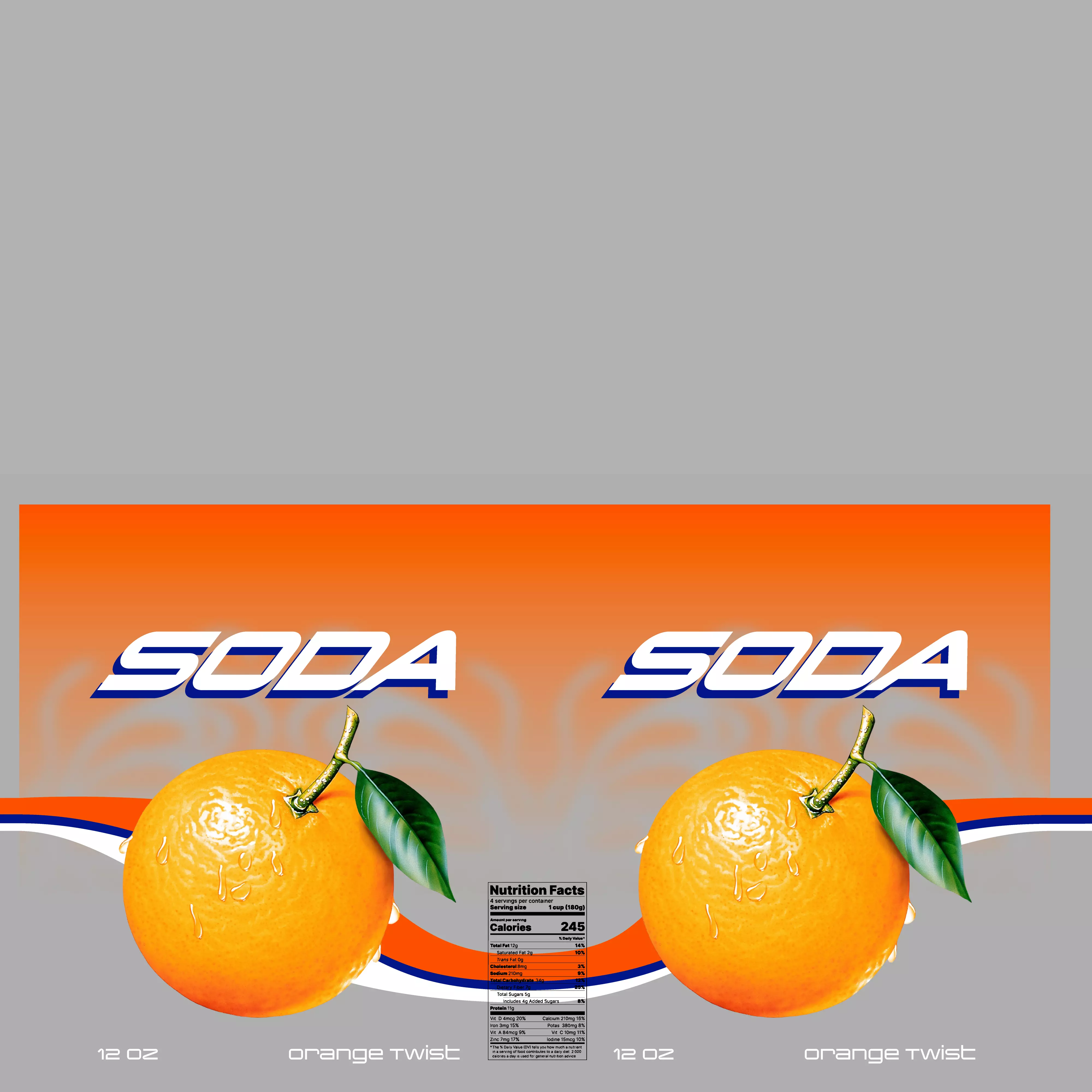30 Pack Soda Case and Can 3D model_6
