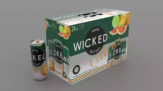 24 Case Pack Hard Seltzer and Can
