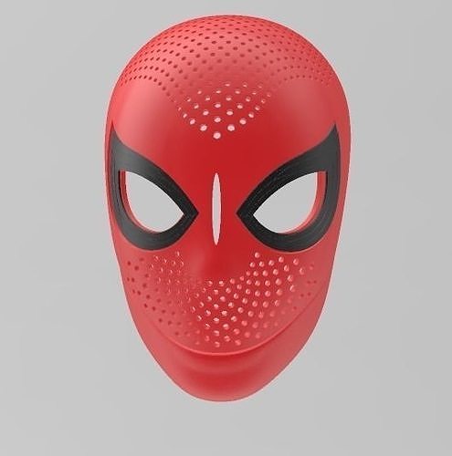 MCU - Spider-Man - Face Shell 3D print model