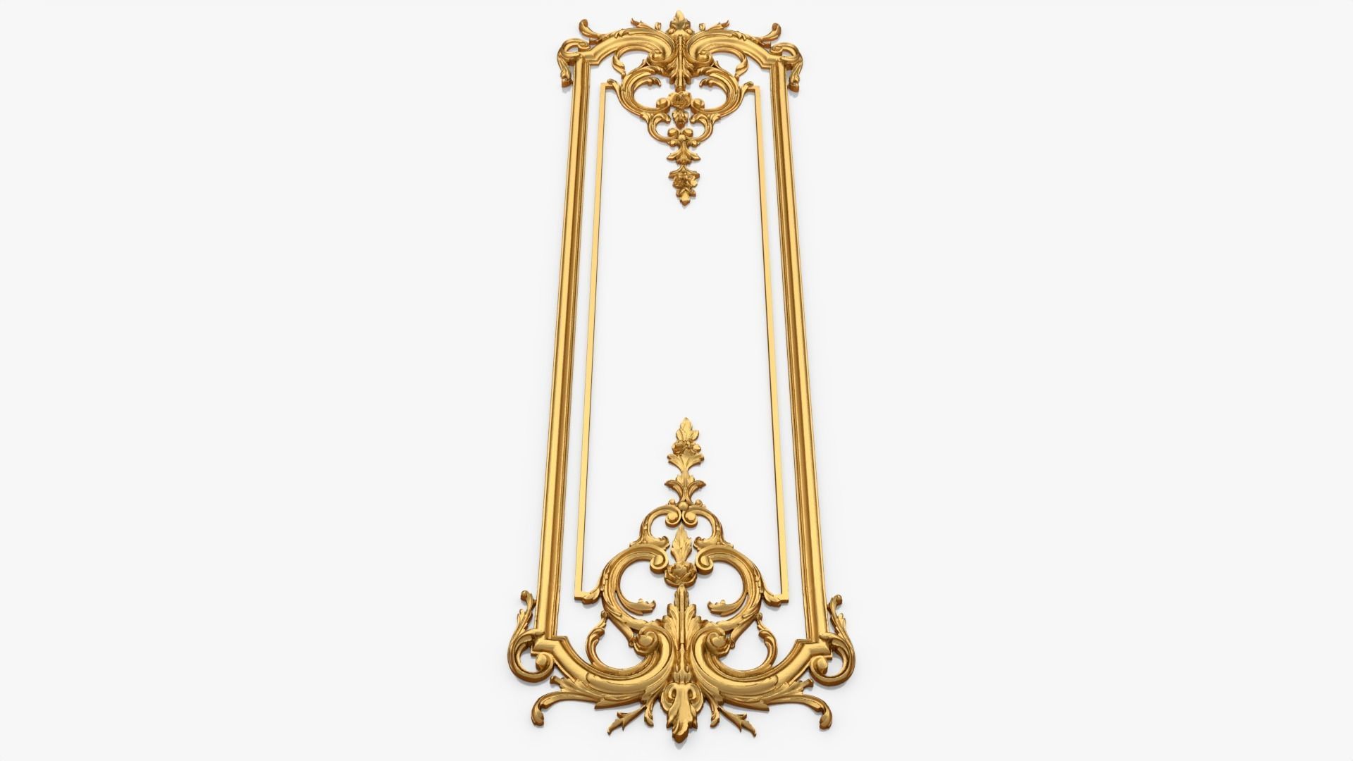 Classic decor ornament 118 3D model_4