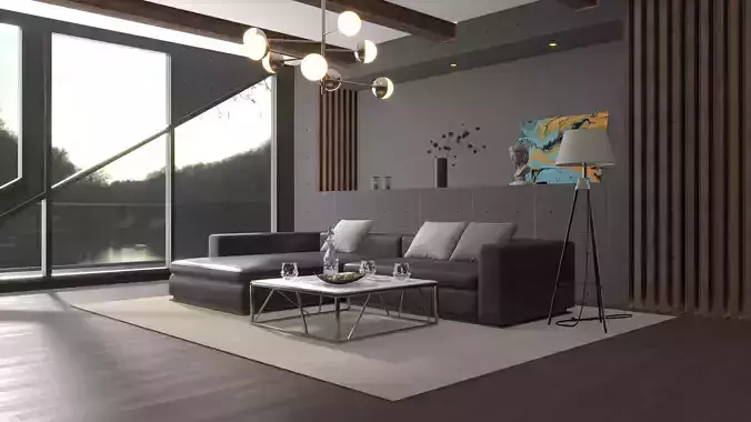 modern living room