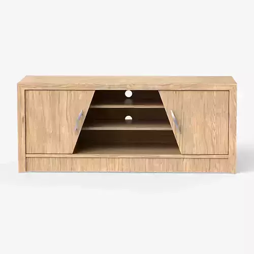 TV stand by Yuko in ash wood