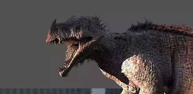 Viking Dragon Head 3D model