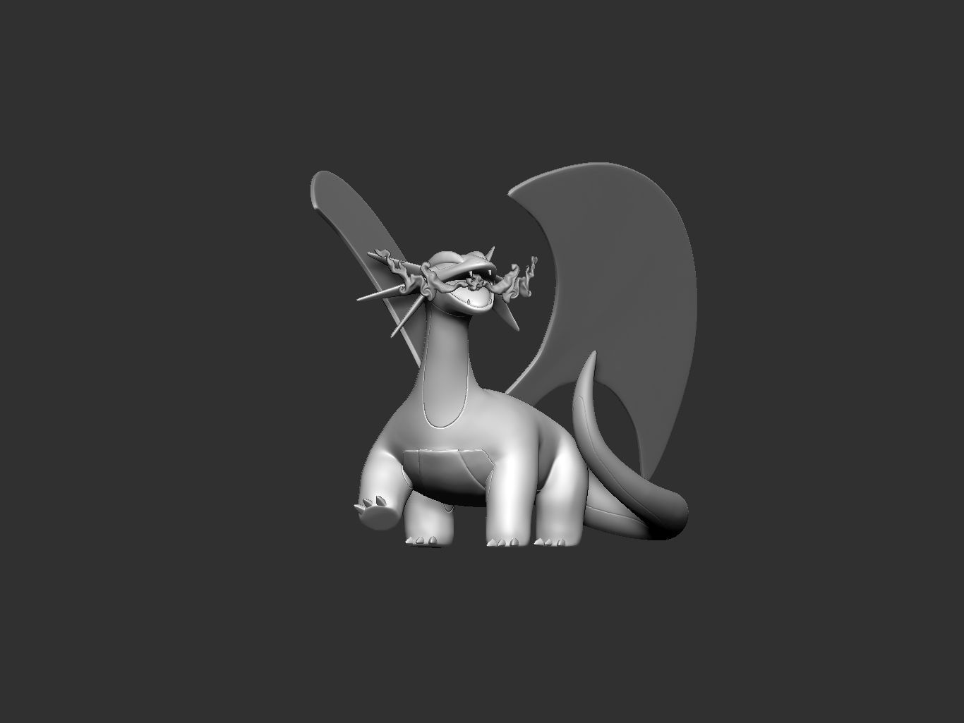 pokemon bagon evolution pack 3D print model_13