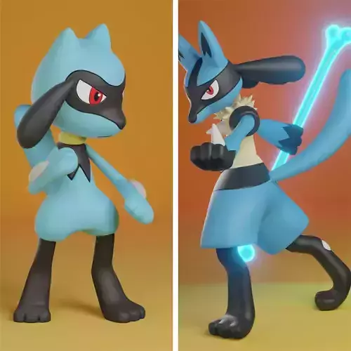 pokemon riolu evolution pack