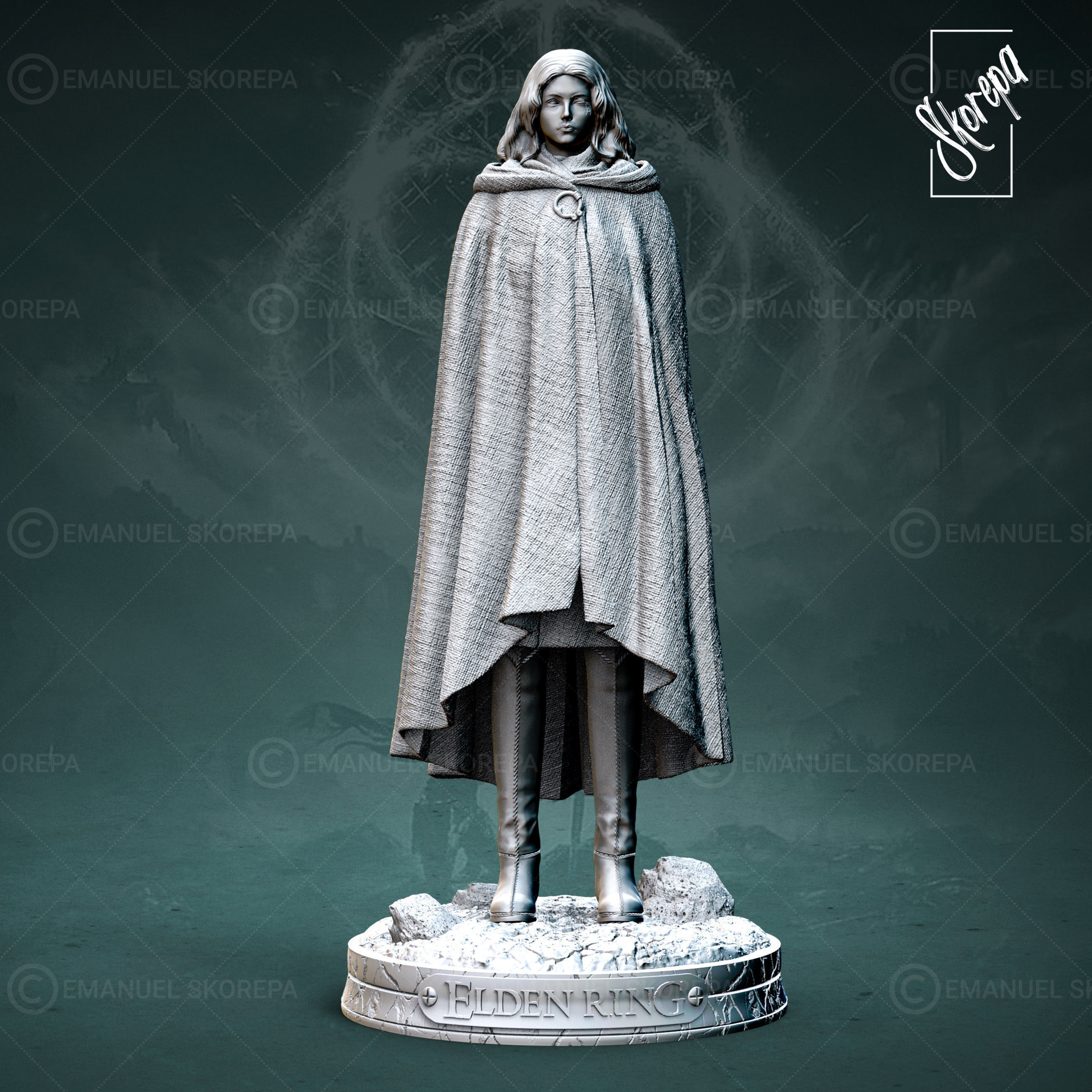 Melina Elden Ring 3D print model_3